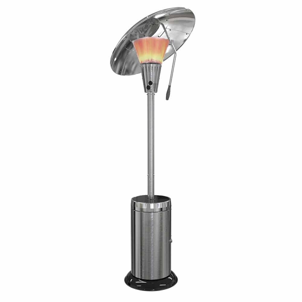 Sahara Rustfrit Terrassevarmer 13 kW