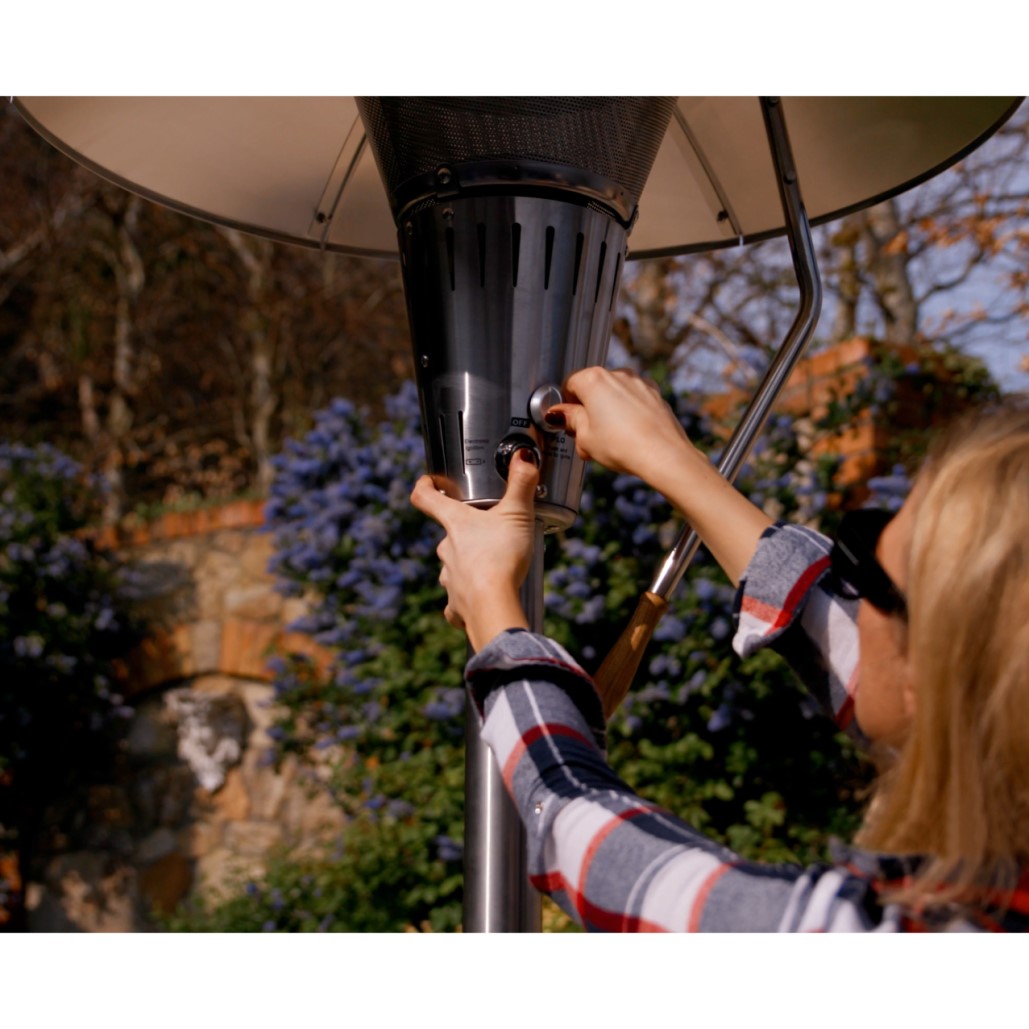 Sahara Rustfrit Terrassevarmer 13 kW - Billede 8